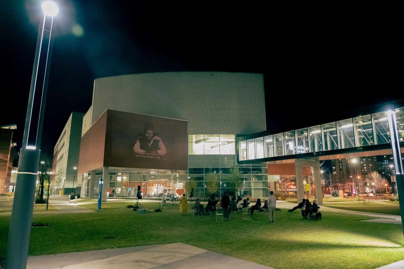 inVisible Persons: Projections from the Drop-In, projection detail
