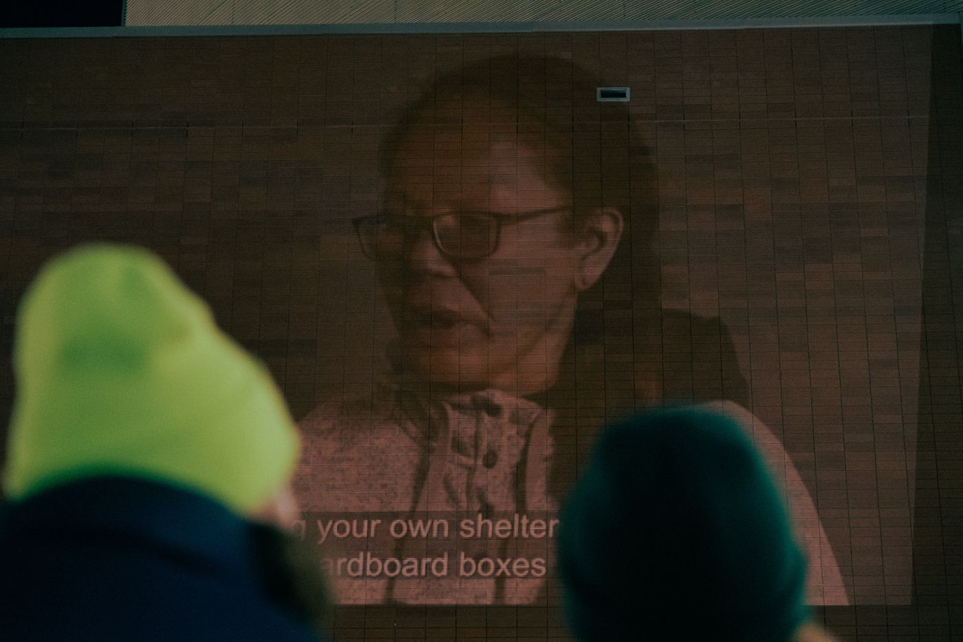 inVisible Persons: Projections from the Drop-In, projection detail