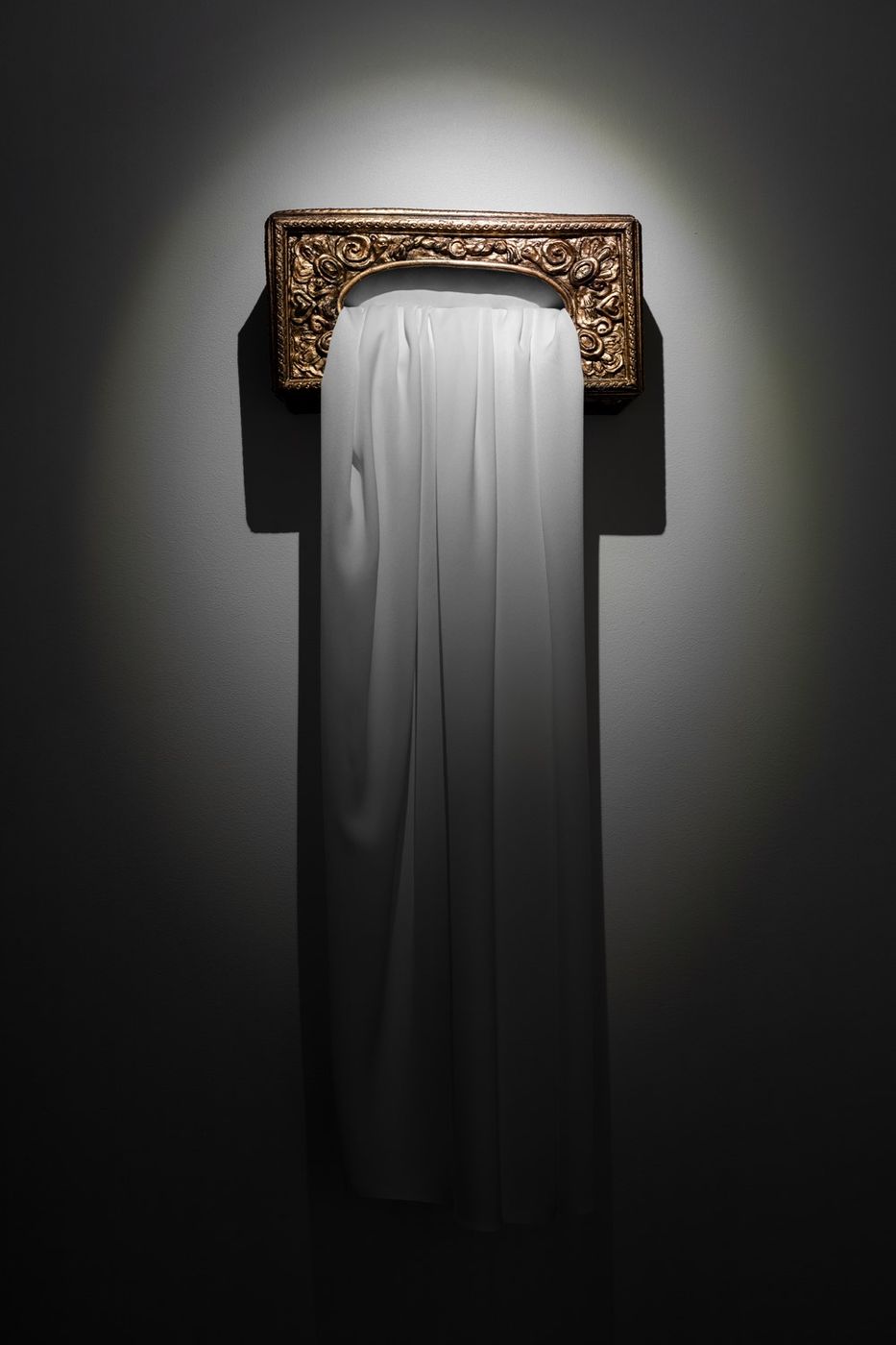 Soft Gallery, framed drapery piece
