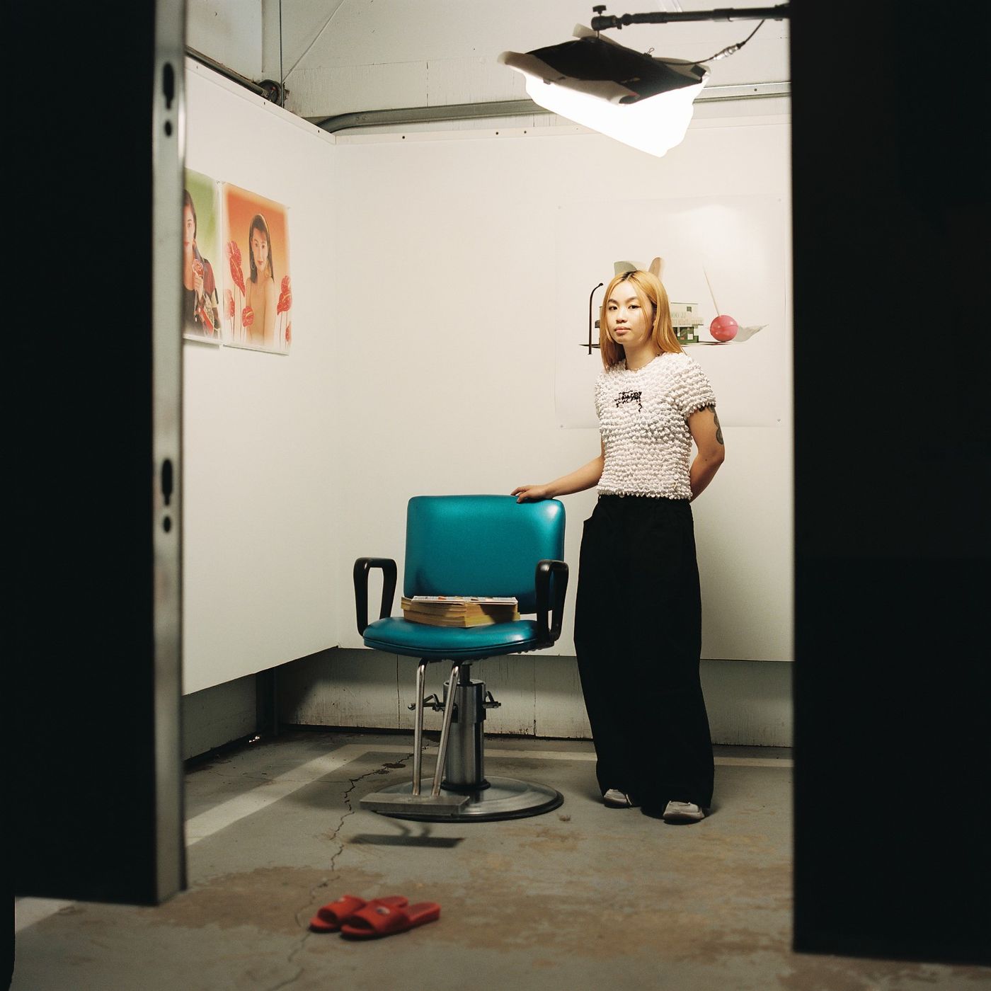 Soft Gallery, portrait in gallery space