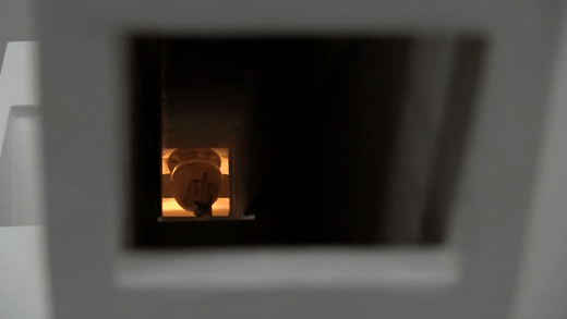 The Walls are Caving In and I Don't Believe in Them Anymore — motorized optical illusion